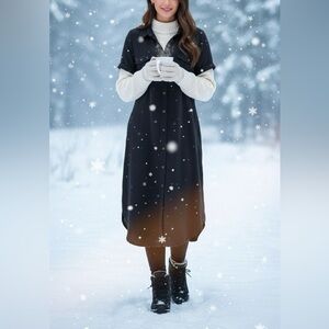 Teddi Rose Ladies’ Tencel Shirt Dress Short Sleeve - Size XXL(16-18)